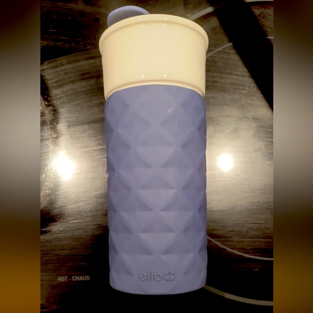 Brand New Ello ceramic travel mug